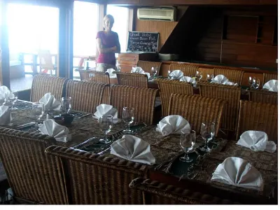 Inside or Outside Dining — Raja Ampat, Indonesia