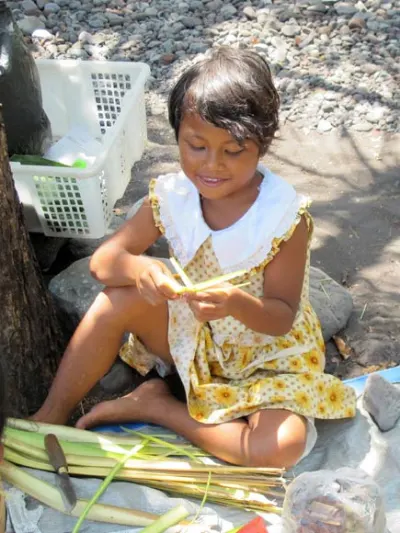 Balinese children