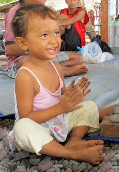 Balinese children