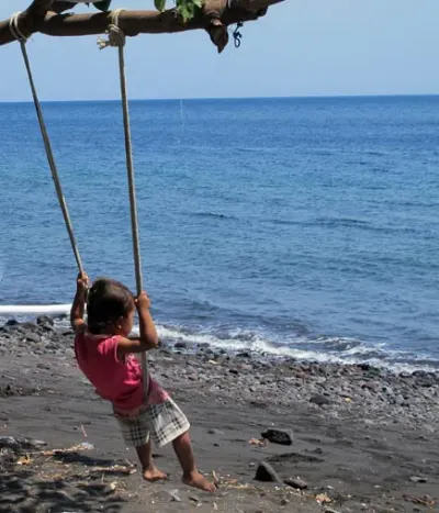 Balinese children
