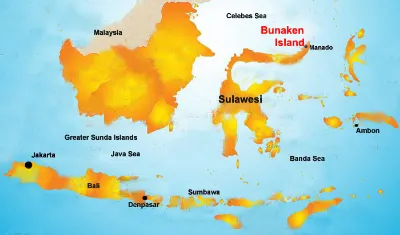 Map of Indonesia